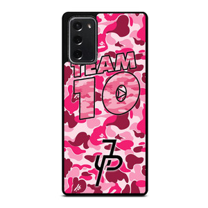 JAKE PAUL TEAM 10 PINK CAMO Samsung Galaxy Note 20 Case Cover