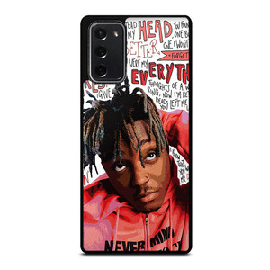 JUICE WRLD QUOTE Samsung Galaxy Note 20 Case Cover JUICE WRLD QUOTE Samsung Galaxy Note 20 Case Cover