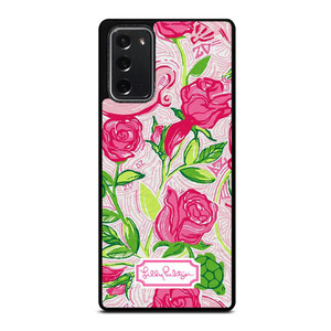 LILLY PULITZER PINK FLOWERS Samsung Galaxy Note 20 Case Cover