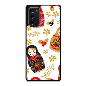 MATRYOSHKA RUSSIAN NESTING DOLLS Samsung Galaxy Note 20 Case Cover MATRYOSHKA RUSSIAN NESTING DOLLS Samsung Galaxy Note 20 Case Cover