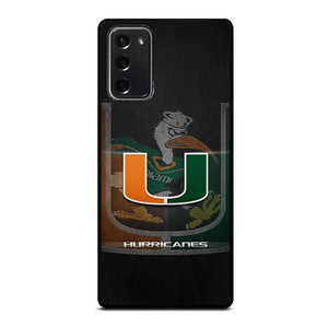 MIAMI HURRICANES UM 1 Samsung Galaxy Note 20 Case Cover