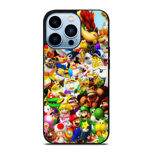 MARIO BROS ALL CHARACTER iPhone 13 Pro Max Case Cover