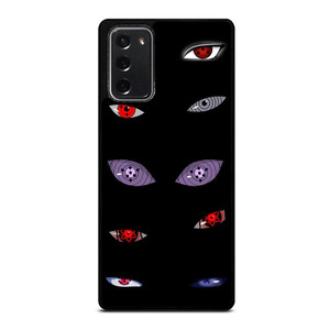 NARUTO SHARINGAN EYE COLLAGE Samsung Galaxy Note 20 Case Cover