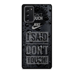 NIKE DON'T TOUCH MY PHONE Samsung Galaxy Note 20 Case Cover