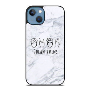 DOLAN TWINS MARBLE LOGO iPhone 13 Case Cover
