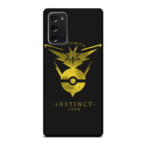 POKEMON GO TEAM INSTINCT 3 Samsung Galaxy Note 20 Case Cover