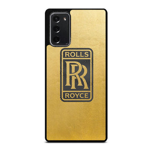ROLLS ROYCE LOGO GOLD Samsung Galaxy Note 20 Case Cover