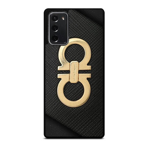 SALVATORE FERRAGAMO GOLD LOGO Samsung Galaxy Note 20 Case Cover