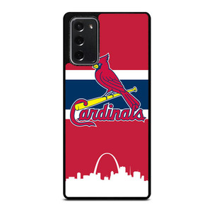 ST LOUIS CARDINALS STRIPE Samsung Galaxy Note 20 Case Cover ST LOUIS CARDINALS STRIPE Samsung Galaxy Note 20 Case Cover
