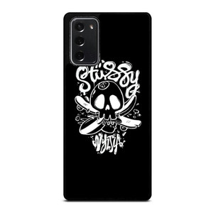 STUSSY SKULL LOGO Samsung Galaxy Note 20 Case Cover STUSSY SKULL LOGO Samsung Galaxy Note 20 Case Cover