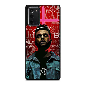 THE WEEKND XO QUOTES Samsung Galaxy Note 20 Case Cover