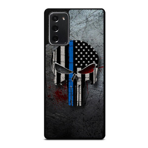 THIN BLUE LINE PUNISHER Samsung Galaxy Note 20 Case Cover THIN BLUE LINE PUNISHER Samsung Galaxy Note 20 Case Cover