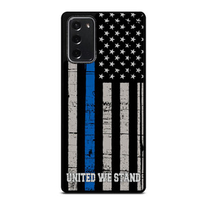 THIN BLUE LINE WE STAND Samsung Galaxy Note 20 Case Cover