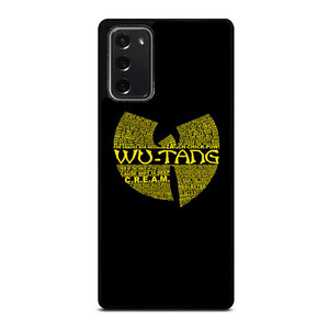 WU TANG CLAN HIP HOP Samsung Galaxy Note 20 Case Cover WU TANG CLAN HIP HOP Samsung Galaxy Note 20 Case Cover