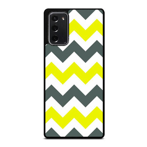 CHEVRON PATTERN YELLOW AND GREY Samsung Galaxy Note 20 Case Cover CHEVRON PATTERN YELLOW AND GREY Samsung Galaxy Note 20 Case Cover