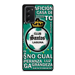 CLUB SANTOS LAGUNA FOOTBALL LOGO 2 Samsung Galaxy Note 20 Case Cover CLUB SANTOS LAGUNA FOOTBALL LOGO 2 Samsung Galaxy Note 20 Case Cover