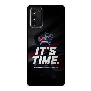 COLUMBUS BLUE JACKETS ITS TIME Samsung Galaxy Note 20 Case Cover COLUMBUS BLUE JACKETS ITS TIME Samsung Galaxy Note 20 Case Cover
