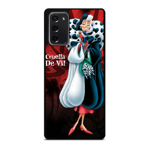CRUELLA DE VIL DISNEY Samsung Galaxy Note 20 Case Cover CRUELLA DE VIL DISNEY Samsung Galaxy Note 20 Case Cover