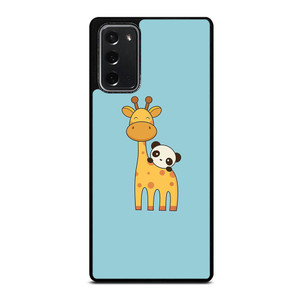 GIRAFFE AND PANDA Samsung Galaxy Note 20 Case Cover GIRAFFE AND PANDA Samsung Galaxy Note 20 Case Cover