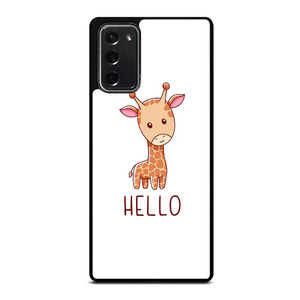 GIRAFFE HELLO Samsung Galaxy Note 20 Case Cover GIRAFFE HELLO Samsung Galaxy Note 20 Case Cover