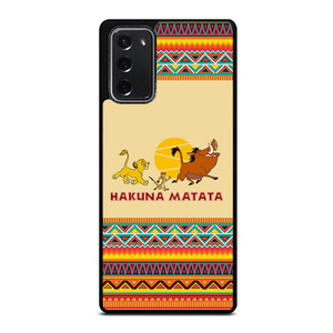 HAKUNA MATATA LION KING AZTEC 3 Samsung Galaxy Note 20 Case Cover HAKUNA MATATA LION KING AZTEC 3 Samsung Galaxy Note 20 Case Cover