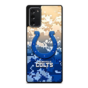 INDIANAPOLIS COLTS CAMO LOGO Samsung Galaxy Note 20 Case Cover INDIANAPOLIS COLTS CAMO LOGO Samsung Galaxy Note 20 Case Cover