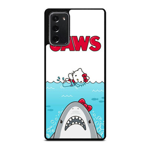 JAWS SHARK HELLO KITTY Samsung Galaxy Note 20 Case Cover JAWS SHARK HELLO KITTY Samsung Galaxy Note 20 Case Cover