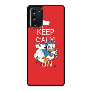 KEEP CALM DONALD DUCK Samsung Galaxy Note 20 Case Cover