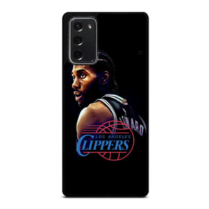 LOS ANGELES CLIPPERS KAWHI LEONARD Samsung Galaxy Note 20 Case Cover LOS ANGELES CLIPPERS KAWHI LEONARD Samsung Galaxy Note 20 Case Cover