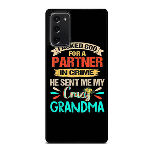 PARTNER IN CRIME GRANDMA 3 Samsung Galaxy Note 20 Case Cover PARTNER IN CRIME GRANDMA 3 Samsung Galaxy Note 20 Case Cover