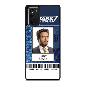 STARK INDUSTRIES ID CARD Samsung Galaxy Note 20 Case Cover STARK INDUSTRIES ID CARD Samsung Galaxy Note 20 Case Cover
