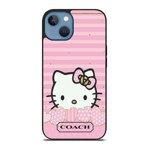 COACH HELLO KITTY 1 iPhone 13 Case Cover