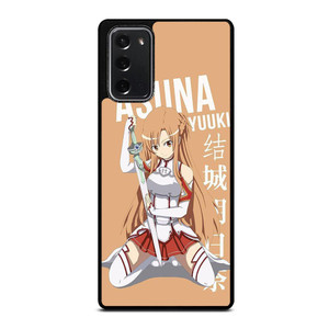 ASUNA YUUKI SWORD ART ONLINE ANIME Samsung Galaxy Note 20 Case Cover ASUNA YUUKI SWORD ART ONLINE ANIME Samsung Galaxy Note 20 Case Cover