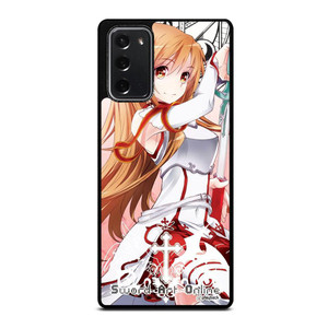 ASUNA YUUKI SWORD ART ONLINE Samsung Galaxy Note 20 Case Cover ASUNA YUUKI SWORD ART ONLINE Samsung Galaxy Note 20 Case Cover