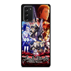 BLACK CLOVER CHARACTERS Samsung Galaxy Note 20 Case Cover BLACK CLOVER CHARACTERS Samsung Galaxy Note 20 Case Cover