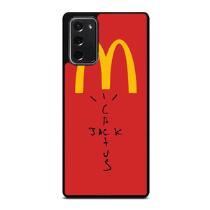 CACTUS JACK TRAVIS SCOTT MCDONALD'S LOGO Samsung Galaxy Note 20 Case Cover CACTUS JACK TRAVIS SCOTT MCDONALD'S LOGO Samsung Galaxy Note 20 Case Cover