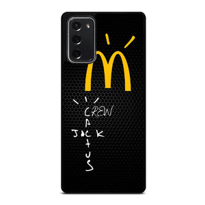 CACTUS JACK TRAVIS SCOTT MCDONALD'S METAL LOGO Samsung Galaxy Note 20 Case Cover CACTUS JACK TRAVIS SCOTT MCDONALD'S METAL LOGO Samsung Galaxy Note 20 Case Cover