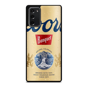 COORS BANQUET BEER Samsung Galaxy Note 20 Case Cover COORS BANQUET BEER Samsung Galaxy Note 20 Case Cover