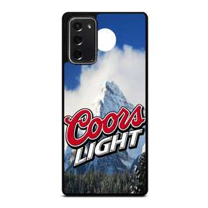 COORS LIGHT BEER LOGO Samsung Galaxy Note 20 Case Cover COORS LIGHT BEER LOGO Samsung Galaxy Note 20 Case Cover