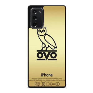 DRAKE OVOXO GOLD Samsung Galaxy Note 20 Case Cover DRAKE OVOXO GOLD Samsung Galaxy Note 20 Case Cover
