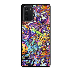FIGMENT EPCOT DISNEY COLLAGE Samsung Galaxy Note 20 Case Cover FIGMENT EPCOT DISNEY COLLAGE Samsung Galaxy Note 20 Case Cover