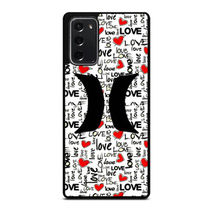 HURLEY LOGO PATTERN Samsung Galaxy Note 20 Case Cover HURLEY LOGO PATTERN Samsung Galaxy Note 20 Case Cover