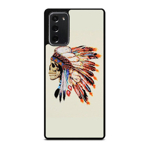 INDIAN FEATHER SKULL 2 Samsung Galaxy Note 20 Case Cover INDIAN FEATHER SKULL 2 Samsung Galaxy Note 20 Case Cover