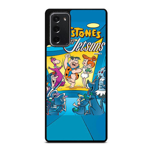 JETSONS MEET FLINTSTONES Samsung Galaxy Note 20 Case Cover JETSONS MEET FLINTSTONES Samsung Galaxy Note 20 Case Cover