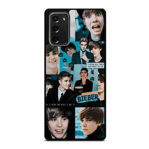 JUSTIN BIEBER COLLAGE Samsung Galaxy Note 20 Case Cover JUSTIN BIEBER COLLAGE Samsung Galaxy Note 20 Case Cover