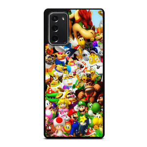MARIO BROS ALL CHARACTER Samsung Galaxy Note 20 Case Cover MARIO BROS ALL CHARACTER Samsung Galaxy Note 20 Case Cover