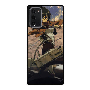 MIKASA ACKERMAN ATTACK ON TITAN ANIME Samsung Galaxy Note 20 Case Cover