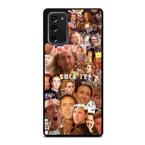 NICOLAS CAGE COLLAGE 2 Samsung Galaxy Note 20 Case Cover NICOLAS CAGE COLLAGE 2 Samsung Galaxy Note 20 Case Cover
