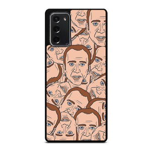 NICOLAS CAGE COLLAGE Samsung Galaxy Note 20 Case Cover NICOLAS CAGE COLLAGE Samsung Galaxy Note 20 Case Cover