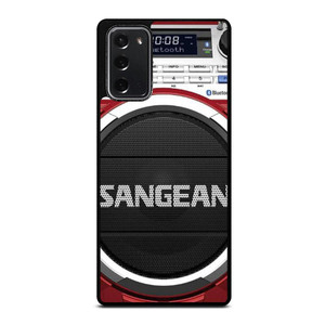 SANGEAN RED RADIO SPEAKER Samsung Galaxy Note 20 Case Cover SANGEAN RED RADIO SPEAKER Samsung Galaxy Note 20 Case Cover
